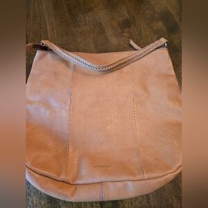 Lucky Brand Tan Hobo Bag with Slouchy Design